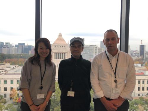 2019 - Taken in Japan House of Reps Building during W-BAD info drop